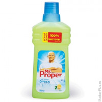 Средство для мытья пола и стен 500 мл, MR.PROPER (Мистер Пропер) "Лимон"