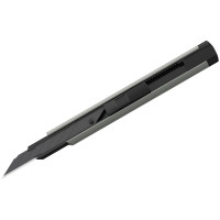 Нож канцелярский 9мм Berlingo 'Power TX', auto-lock, металлический корпус + лезвия сменные 5шт., PET бокс, 2 шт/в уп
