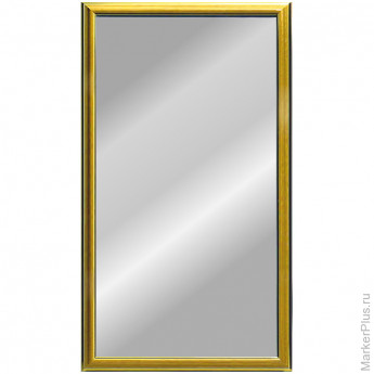 Зеркало настенное прямоугольное, 400*800, багет золото