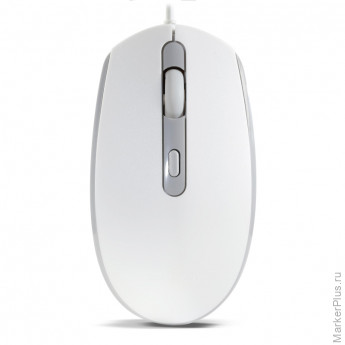 Мышь компьютерная Smartbuy ONE 280-W проводная бело-серая (SBM-280-WG)/40