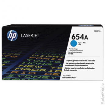 Картридж лазерный HP (CF331A) LaserJet Pro M651n/M651dn/M651xh, голубой, оригинальный, ресурс 15000 