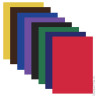 Цветная бумага А4 мелованная (глянцевая), 40 листов 8 цветов, на скобе, BRAUBERG, 200х280 мм, 128004, 3 шт/в уп