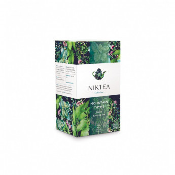 Чай Niktea черный Горный Чабрец, 25пак/1уп