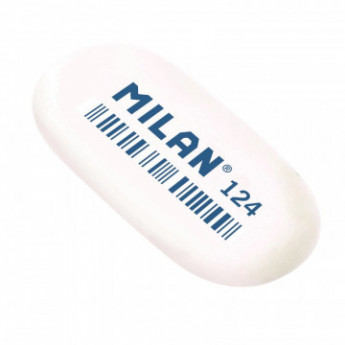 Ластик каучук Milan 124, 3 штуки в блистере (BMM9203), комплект 3 шт