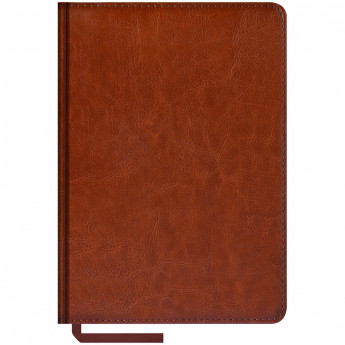 Ежедневник недатированный, A5, 160л., кожзам, OfficeSpace "Sarif", коричневый