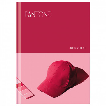 Записная книжка А5 80л. BG 'Viva magenta', soft-touch ламинация, блок в точку