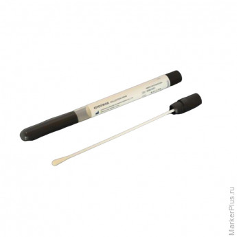 Зонд тампон(тупфер)с транспорт.ср Amies и углем,стер.инд.уп. 100шт/уп, комплект 100 шт