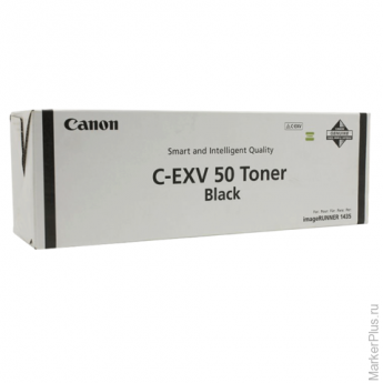 Тонер CANON C-EXV50 iR 1435/1435i/1435iF, черный, оригинальный, ресурс 17600 стр., 9436B002