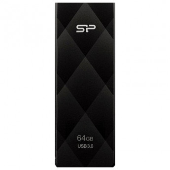 Флэш-диск 64 GB SILICON POWER B20 USB 3.0, черный, SP64GBUF3B20V1K