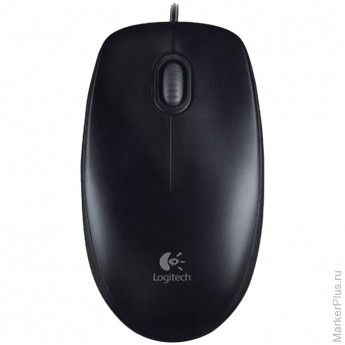 Мышь Logitech B100 USB черный