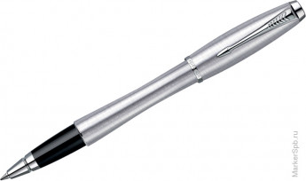 Ручка-роллер "Urban Metro Metallic CT" синяя, 0,8мм, подар.уп.
