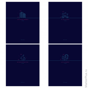 Тетрадь 80л., А5, линия BG "Объекты", неоновый пантон Тетрадь 80л., А5, линия BG "Объекты", неоновый пантон