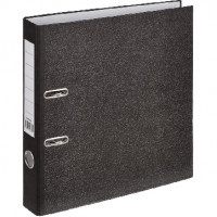 Папка с арочн.мех. без мет.уг Attache Economy_50мм мрамор ч/б, в уп.10шт, комплект 10 шт