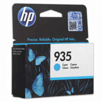Картридж струйный HP (C2P20AE) HP Officejet Pro 6830/6230 №935, голубой, оригинальный, ресурс 400 ст