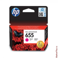 Картридж струйный HP (CZ111AE) Deskjet Ink Advantage 3525/5525/4515/4525 №655, пурпурный, оригинал.