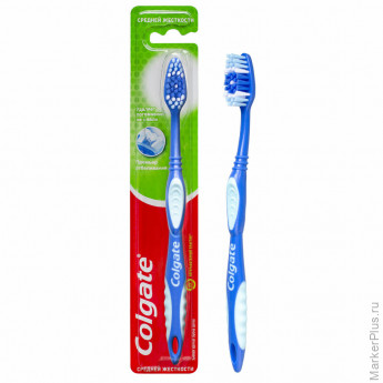 Зубная щетка COLGATE "Премьер отбеливания", средней жесткости, 8850006330449