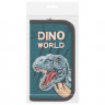 Пенал ПИФАГОР, 2 отделения, ламинированный картон, 19х11 см, "Dino world", 272249 Пенал ПИФАГОР, 2 отделения, ламинированный картон, 19х11 см, "Dino world", 272249