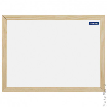 Доска магнитно-маркерная OfficeSpace, А4 (254*342 мм), деревянная рамка