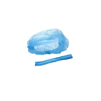 Шапочка Шарлотта (плиссе) синяя пл.18 25шт/уп., комплект 25 шт