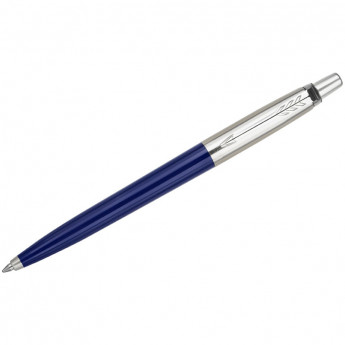 Ручка шариковая Parker 'Jotter Originals Navy Blue Chrome CT' синяя, 1,0мм, кнопочн., подарочная упаковка