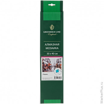Алмазная мозаика Greenwich Line "Париж", 30*40см, холст, европодвес