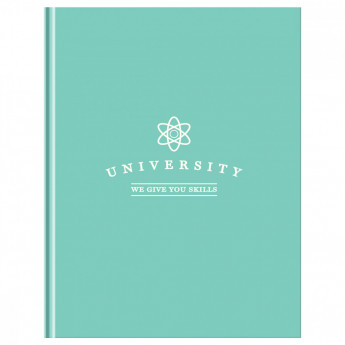 Записная книжка А5 64л. BG 'University', soft-touch ламинация, блок-еженедельник