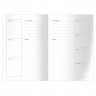 Записная книжка А5 64л. BG 'University', soft-touch ламинация, блок-еженедельник