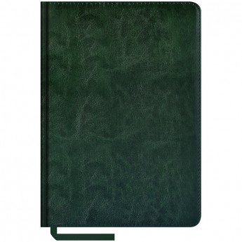 Ежедневник недатированный А5, 160л., кожзам, "Sarif", зеленый