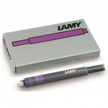Чернила в патронах LAMY T10, Фиолетовый, 5 шт./уп 1605783, комплект 5 шт
