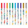 Набор гелевых ручек ArtSpace "Space Bunny", 10шт., 10цв., 1,0мм, металлик, ПВХ бокс