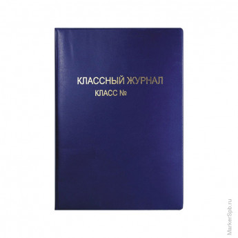 Обложка для классного журнала, ArtSpace, ПВХ цветная, тиснение золото