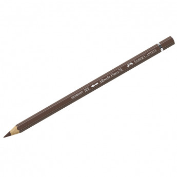 Карандаш акварельный художественный Faber-Castell 'Albrecht D?rer', цвет 176 Ван Дик коричневый, 6 шт/в уп