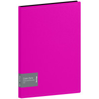 Папка с 60 вкладышами Berlingo 'Color Zone', 21мм, 1000мкм, розовая