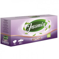 Салфетки косметические Jasmin 3-сл. 100шт./уп.белые, комплект 100 шт Салфетки косметические Jasmin 3-сл. 100шт./уп.белые, комплект 100 шт