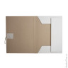 Папка для бумаг с завязками картонная, гарантированная плотность 280 г/м2, до 200 л., 122292