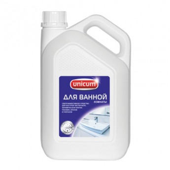 Чистящее средство 3л UNICUM (Уникум) Professional, для ванной комнаты и сантехники, 300100