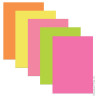 Цветная бумага, А4, двухсторонняя тонированная, 10 листов, 5 цветов, BRAUBERG, неоновая, 210х297 мм, 128006