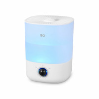 Увлажнитель воздуха BQ (БИ-КЬЮ) HDR1010, объем бака 4 л, 25 Вт, аромаконтейнер, белый/синий, 86196445