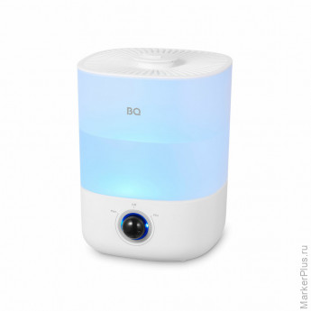 Увлажнитель воздуха BQ (БИ-КЬЮ) HDR1010, объем бака 4 л, 25 Вт, аромаконтейнер, белый/синий, 86196445