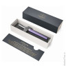 Ручка-роллер PARKER "Urban Premium Violet CT", корпус фиолетовый, анодированный алюминий, хром, 1931622, черная