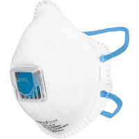 Респиратор UNIX Air 111 V FFP1 RD до 4 ПДК с клапаном 3шт/уп, комплект 3 шт