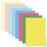 Цветная бумага, А4, двухсторонняя тонированная, 8 листов, 8 цветов, BRAUBERG, 4 паст. + 4 интенсив. цвета, 200х290 мм, 128007