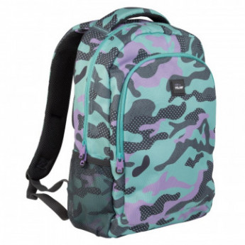 Рюкзак школьный Turquoise Camouflage 45х30х12 см, 624601GM