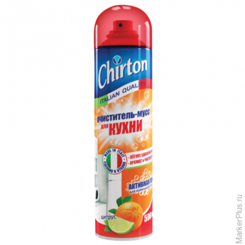 Средство для кухни 500 мл, CHIRTON (Чиртон) "Цитрус", универсальный очиститель-мусс