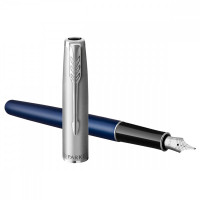 Ручка перьевая Parker 'Sonnet Subtle Blue СT' черная, 0,8мм, подарочная упаковка