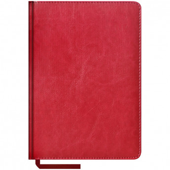 Ежедневник недатированный, A5, 160л., кожзам, "Sarif", бордовый