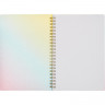 Бизнес-тетрадь Attache Selection Rainbow A5 80л,клетка,спираль145х208мм