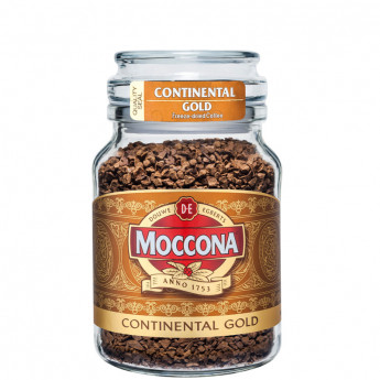 Кофе растворимый Moccona "Continental Gold", стеклянная банка, 95г