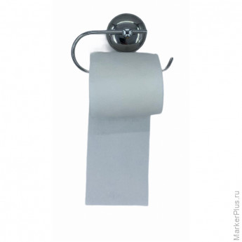 Держатель для туалетной бумаги металлич.хромирован.без крышки