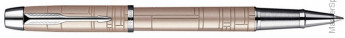 Ручка-роллер "IM Premium Metallic Pink CT" черная, 0,8мм, подар.уп.